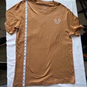 True Religion Tan Short‎ Sleeve Tee